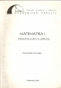 V.Šoltés- Matematika I.