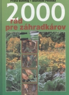 Franz Bohmig-Stanislav Peleška: 2000 rád pre záhradkárov