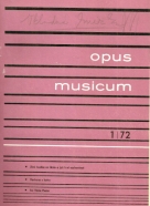 Kolektív autorov:Opus musicum 1972