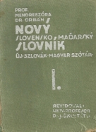 DR.Orbán Mendreszóra-Slovensko - Maďarský slovník I-II