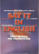 Paul Benson- Say it English konverzácia pre pokročilých