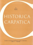 Kolektív autorov: Historica Carpatica 6/1975