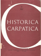 kolektív- Historica Carpatica 13/1982