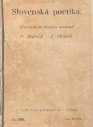 P.Bujnák- Slovenská poetika