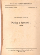 E.Suchoň- Náuka o harmónii I.