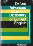 Hornby- Oxford advanced learners dictionary of current English