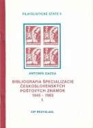 A. Gazda- Bibliografia špecializácie Československých poštových známok 1945 - 1983